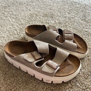 Birkenstock & Papillio Arizona sandals